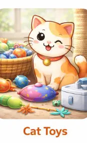 Safe Cat Toys for Kittens – Fun & Interactive Pet Toys