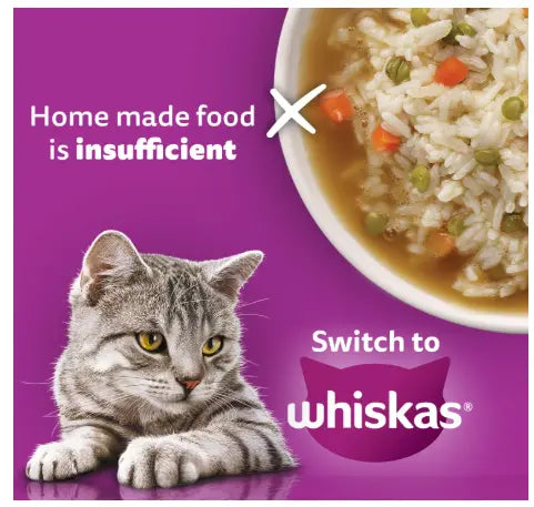 Whiskas Adult (1+ Years) Dry Cat Food Meow store