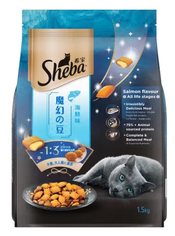 Sheba Kitten and Adult, Irresistible Dry Cat Food Meow store