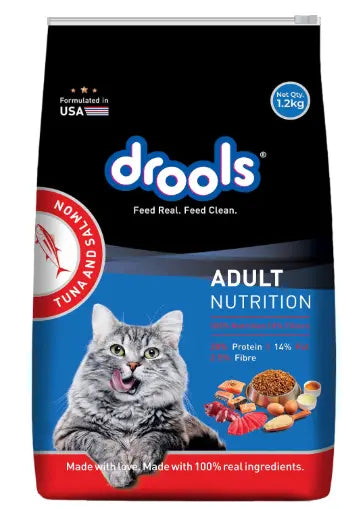 Drools Adult Dry Cat Food Meow store