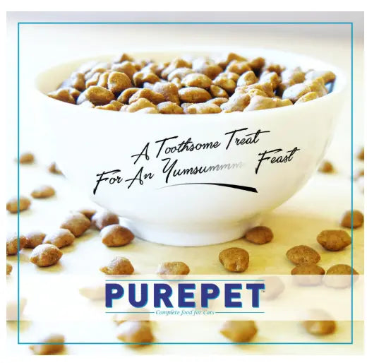 Purepet Adult Dry Cat Food Meow store